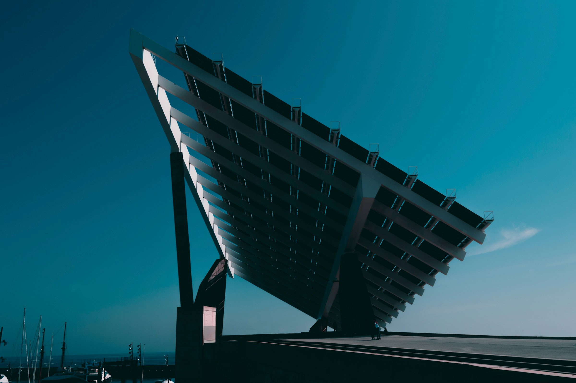 Solaranlagen auf einem Dach