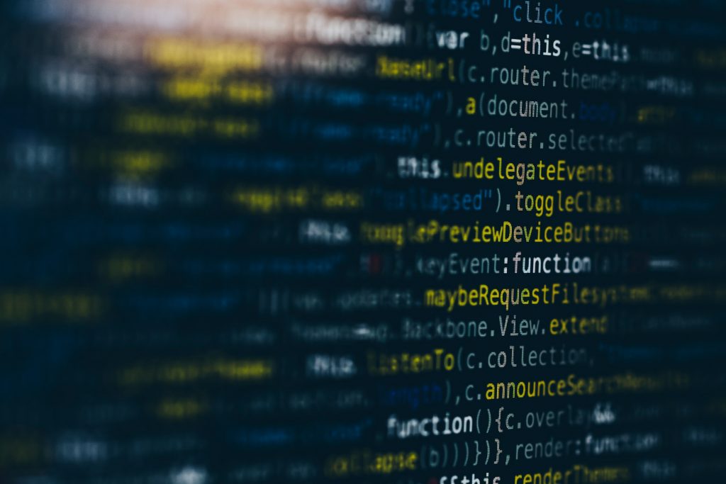 Computer Coding Daten Screenshot Foto